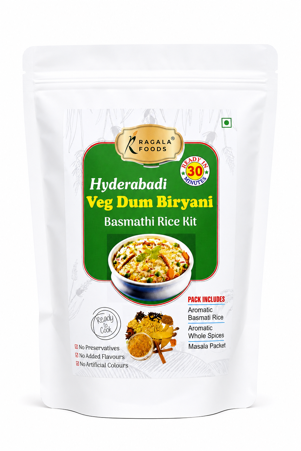 Hyderabadi Veg Dum Biryani Kit
