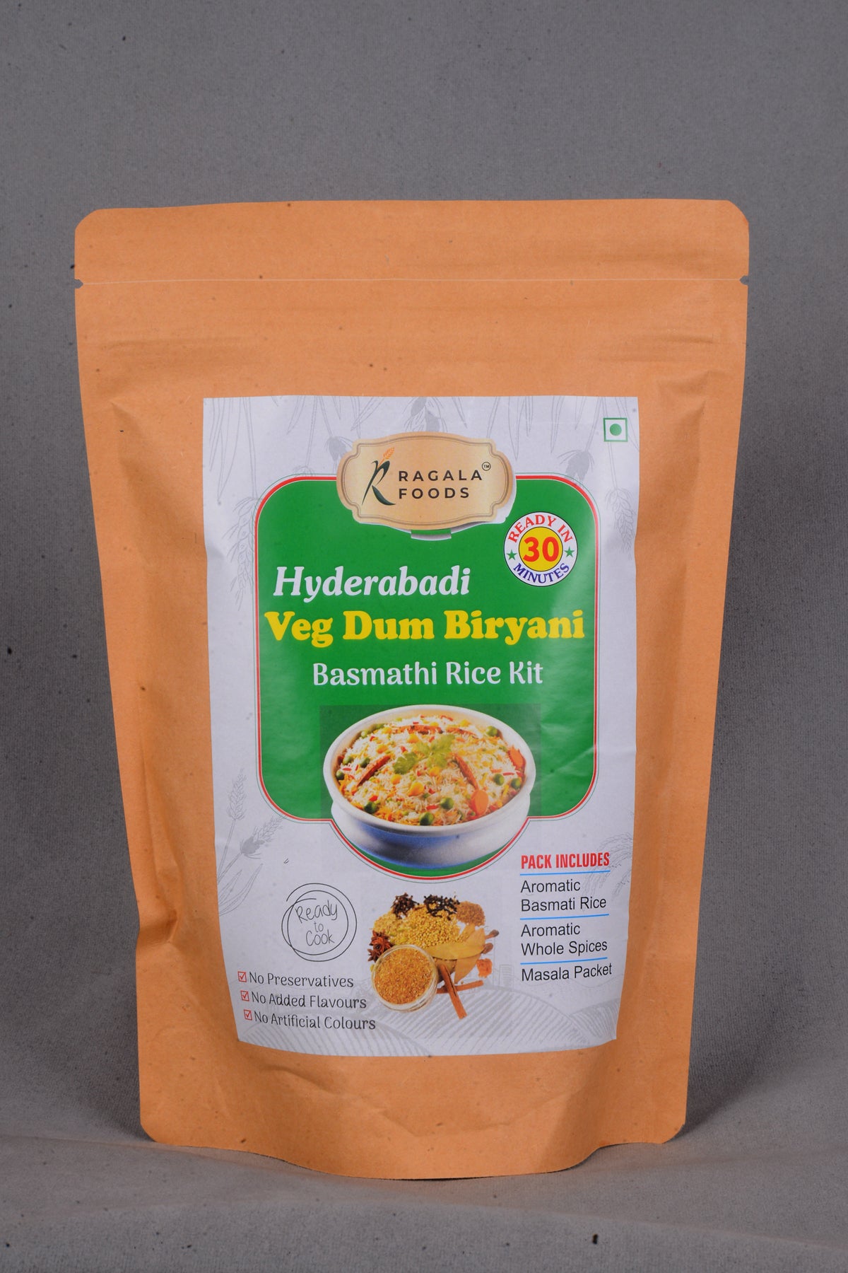 Hyderabadi Veg Dum Biryani