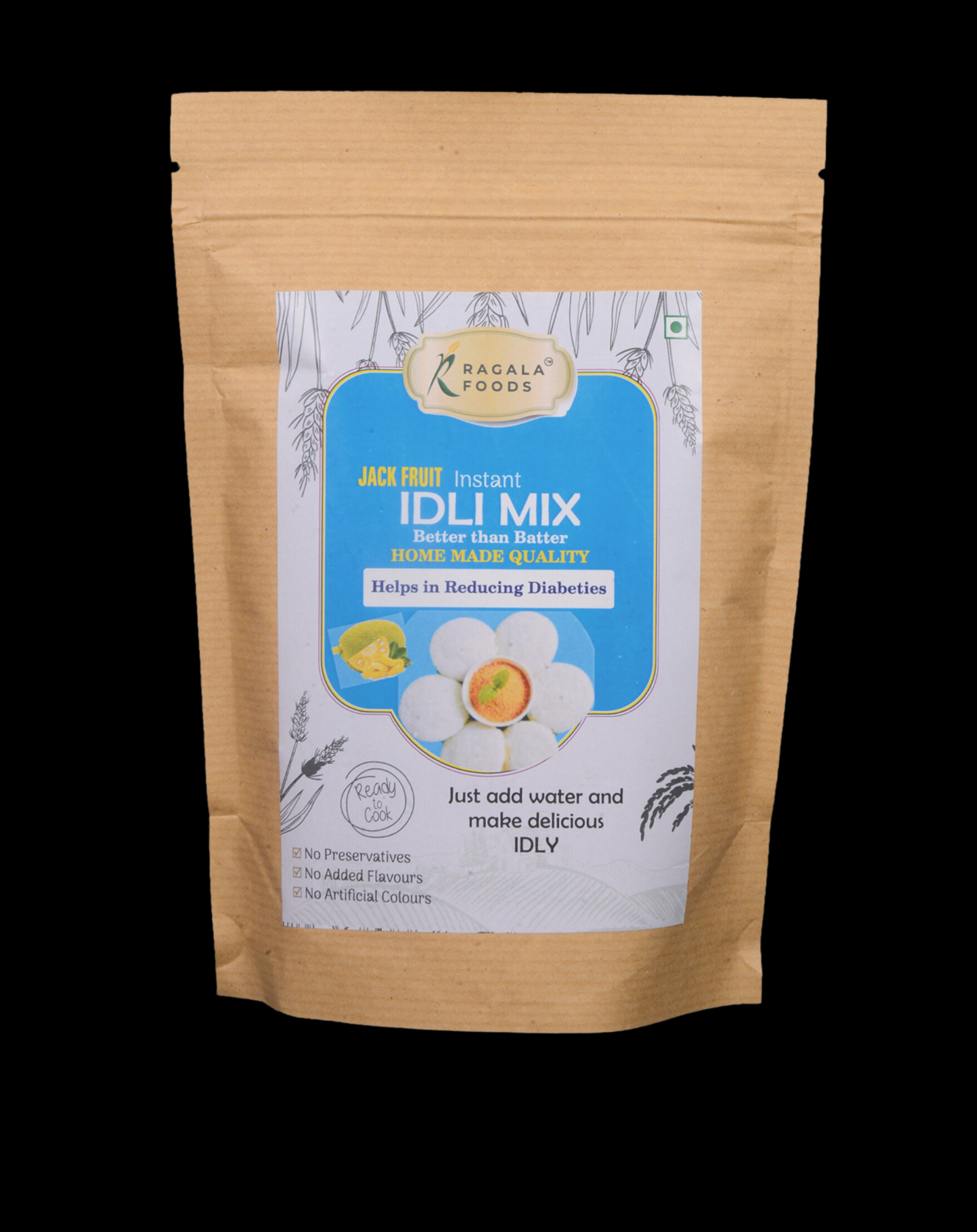 Jackfruit Idli Mix 500g Pack - Ragala Foods